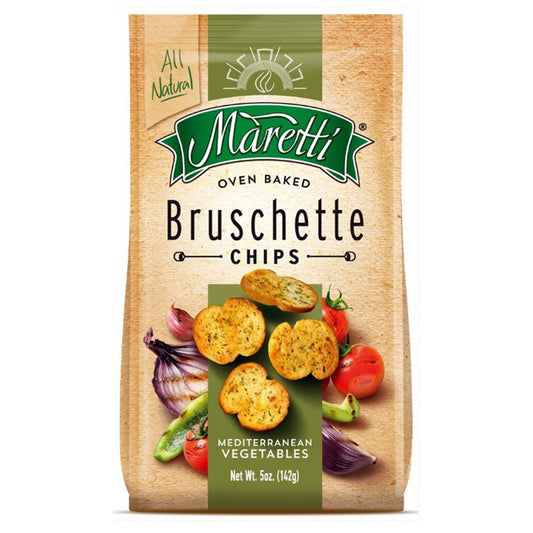 Maretti Brushette Chips Mediterranean Vegetables 5 oz(142 g)