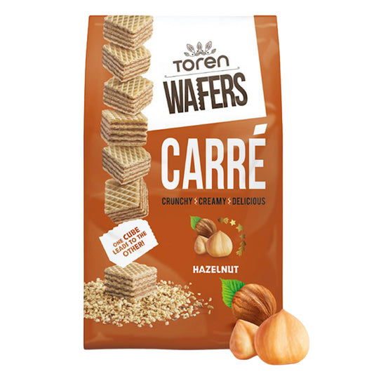 Toren Wafers Carre Hazelnut Cream Wafer 250 gr