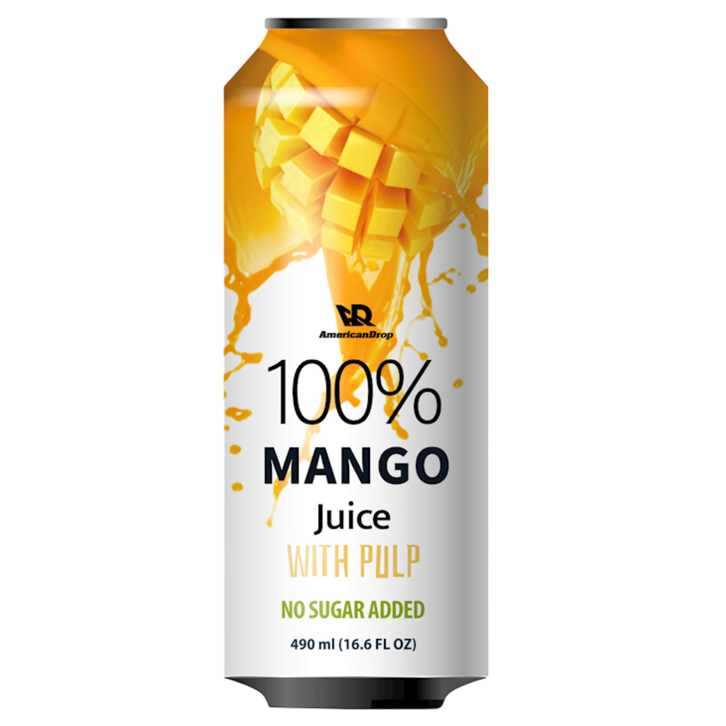 AmericanDrop 100% Mango juice w Pulp 490ml