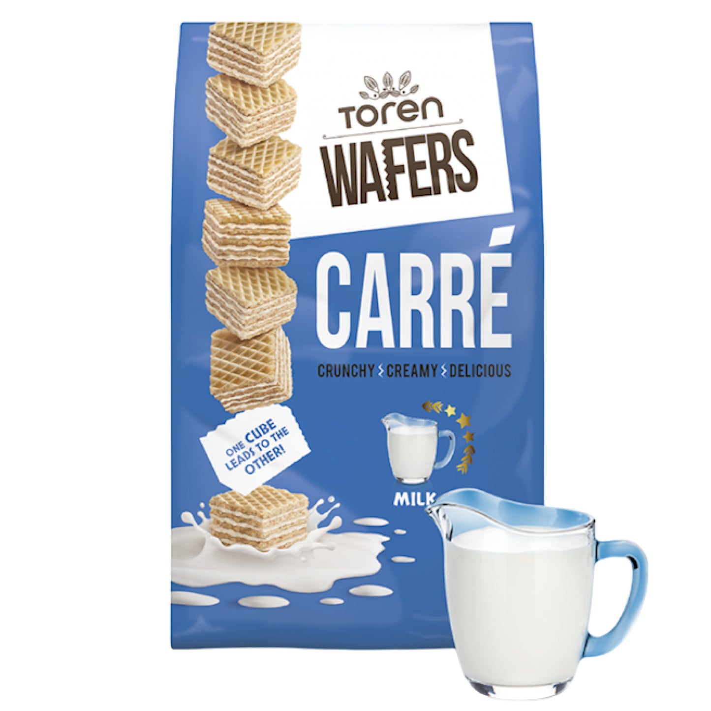 Toren Wafers Carre Milk Cream Wafer 250 gr