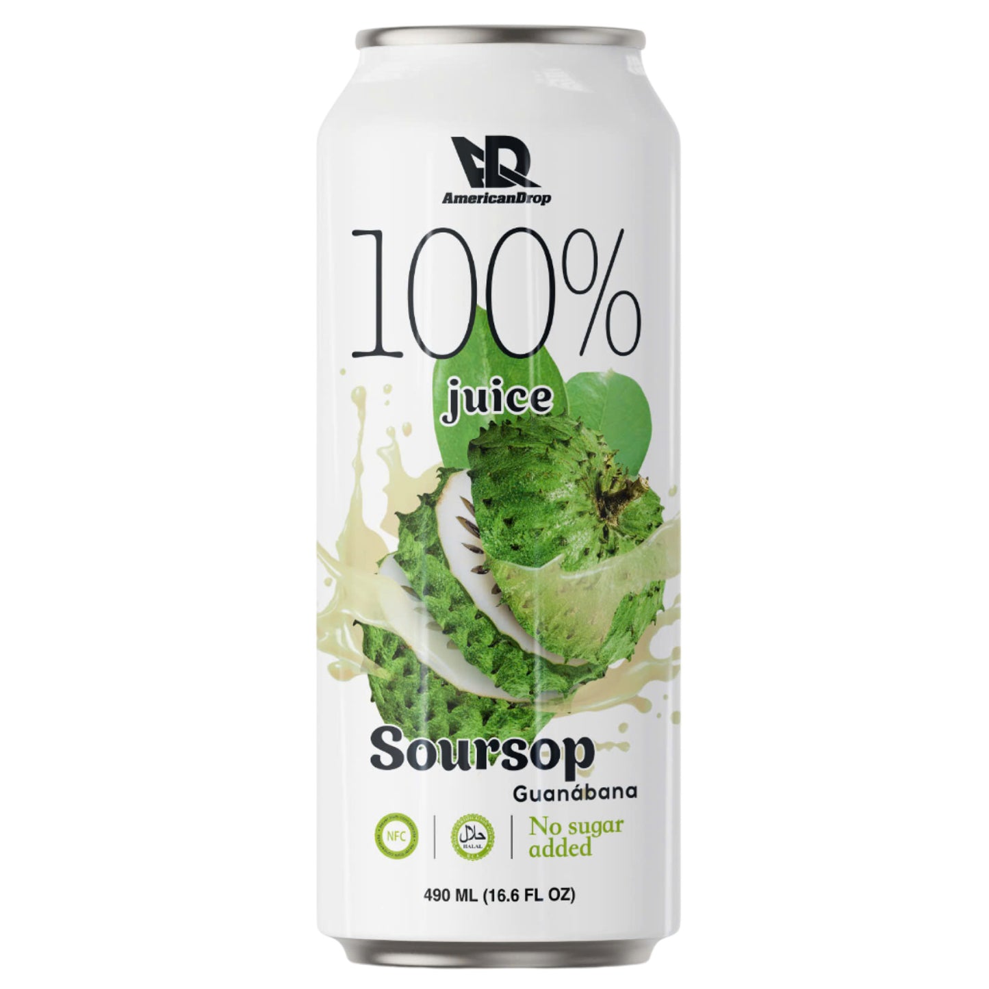 AmericanDrop 100% Soursop juice  490ml