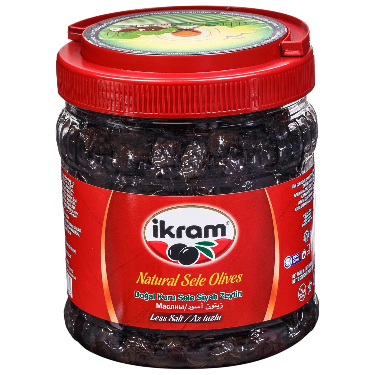Ikram Black Olives Kuru Sele 600 gr