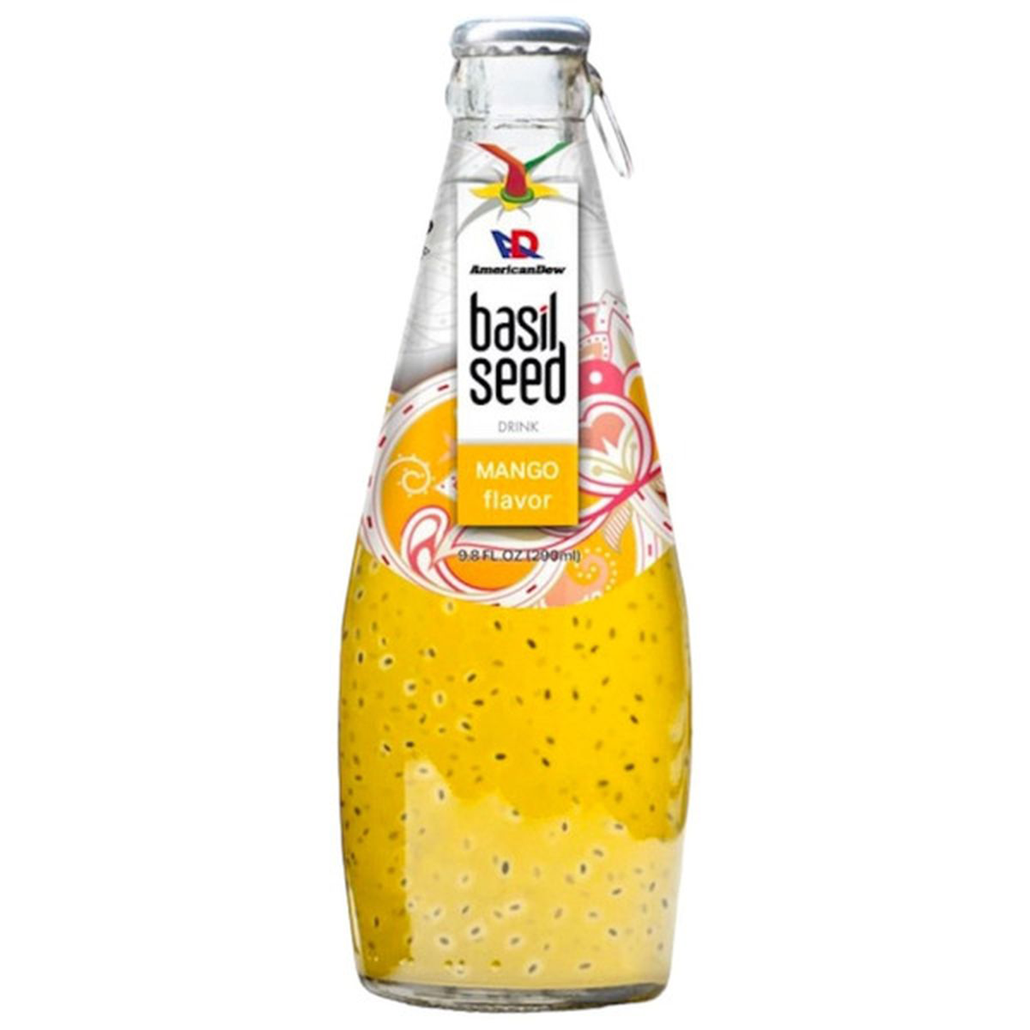 American Dew Mango Juice with Basil Seeds 290 ML