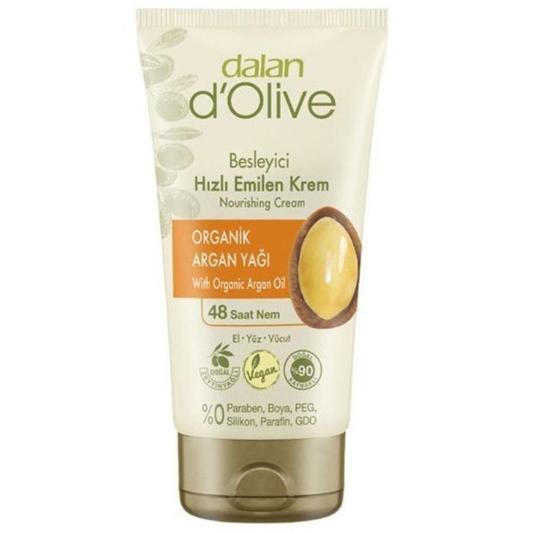 Dalan D`Olive Fast Absorbing Cream W Organic Argan Olive 250 ml