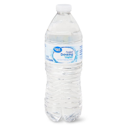Great Value Drinking Water 16.9 oz(500 ml)