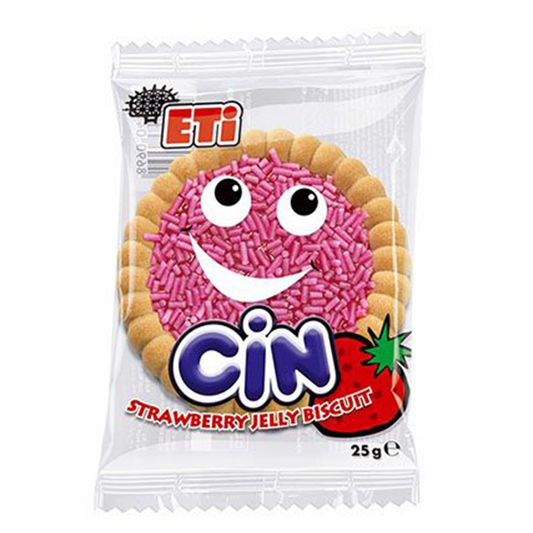 Eti Cin Strawberry Biscuit 25 gr