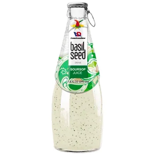 American Dew Soursop Juice with Basil Seeds 290 ML