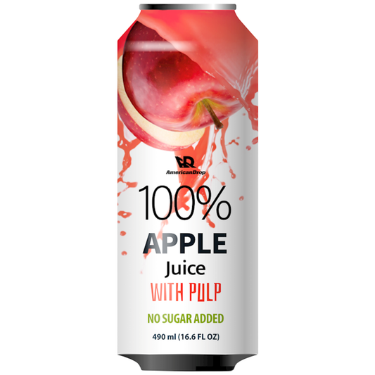 AmerikanDrop 100% Apple Juice w Pulp