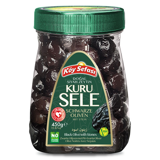 Ikram Koy Sefasi Black Olives Kuru Sele 450 gr