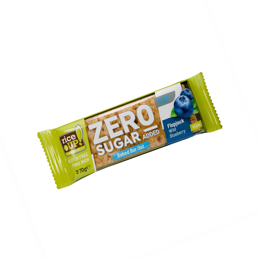 RiceUp Zero Sugar Gluten Free Oat bar Wild Blueberry 70 g