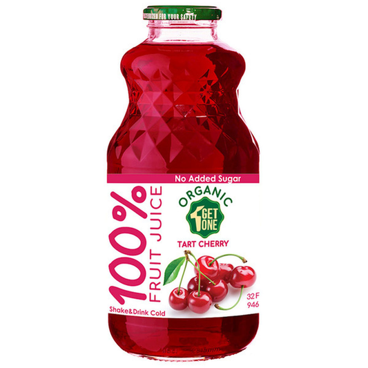 Getone 100% Fruit Juice Tart Cherry 32 oz(946 ml)
