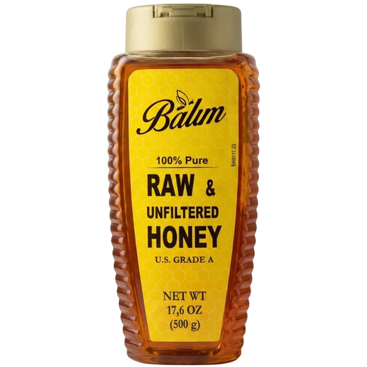 Balhaus Raw & Unfiltered Squeeze Honey 500 gr