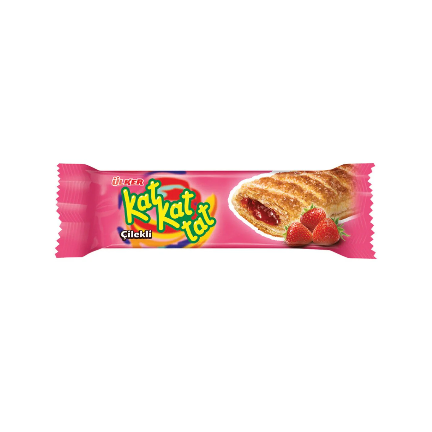 Ulker Kat Kat Strawberry Filling Biscuit 25g