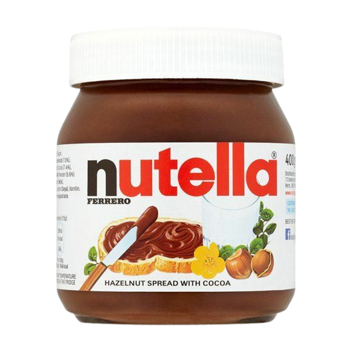 Nutella Hazelnut Spread 400 Gr