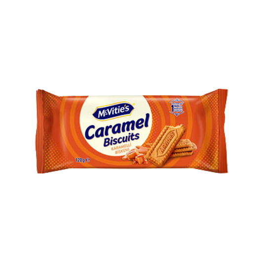 McVities Caramel Biscuits 120gr