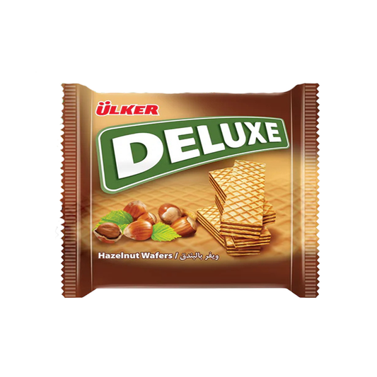 Ulker Deluxe Crispy Wafers W Hazelnut Cream 39 gr