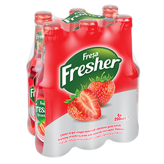 Frasa Fresher Sparkling Strawberry Drink 6*250 ml