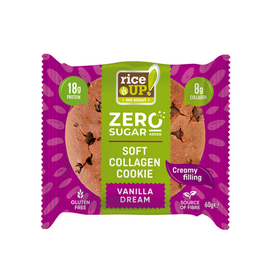 RiceUp Collagen Cookie Vanilla Dream 60 gr