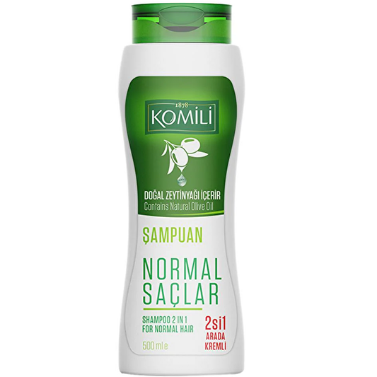 Komili Shampoo For Normal Hair W Olive Oil 500 ml
