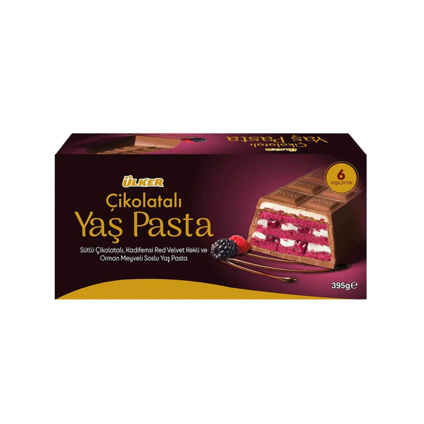 Ulker Milk Chocolate Red Velvet Cake 395 g