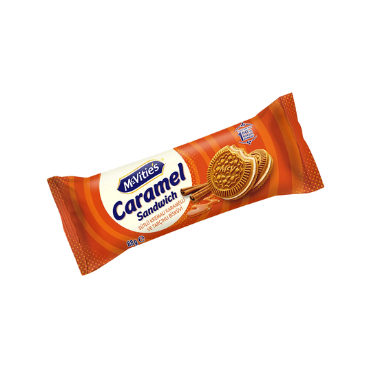 McVities Caramel Sandwich 88gr