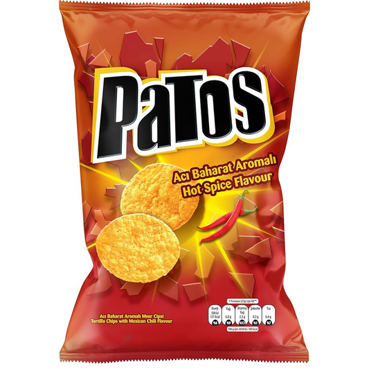 Patos Hot Spice  Corn Chips 109 g