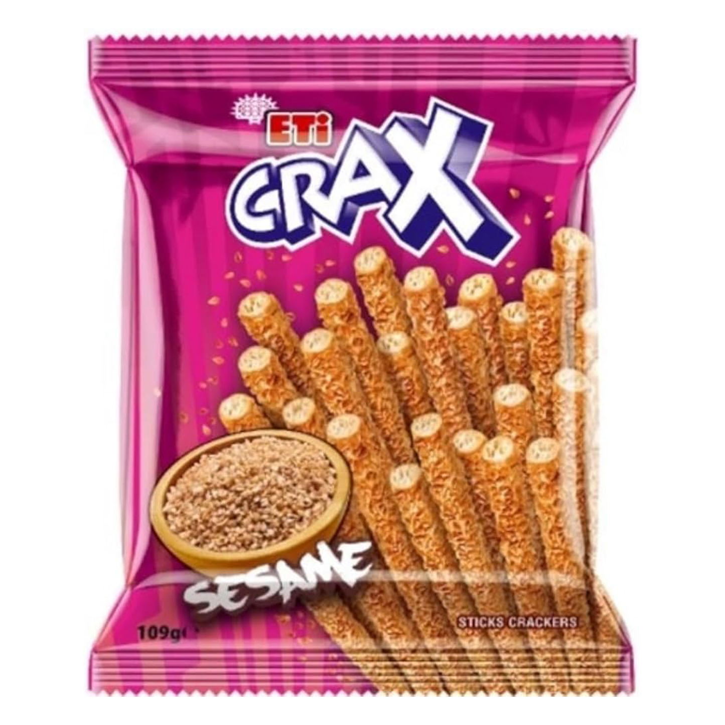 Eti Crax Sesame Stick 10 X 3.88 Oz (110 Gr)