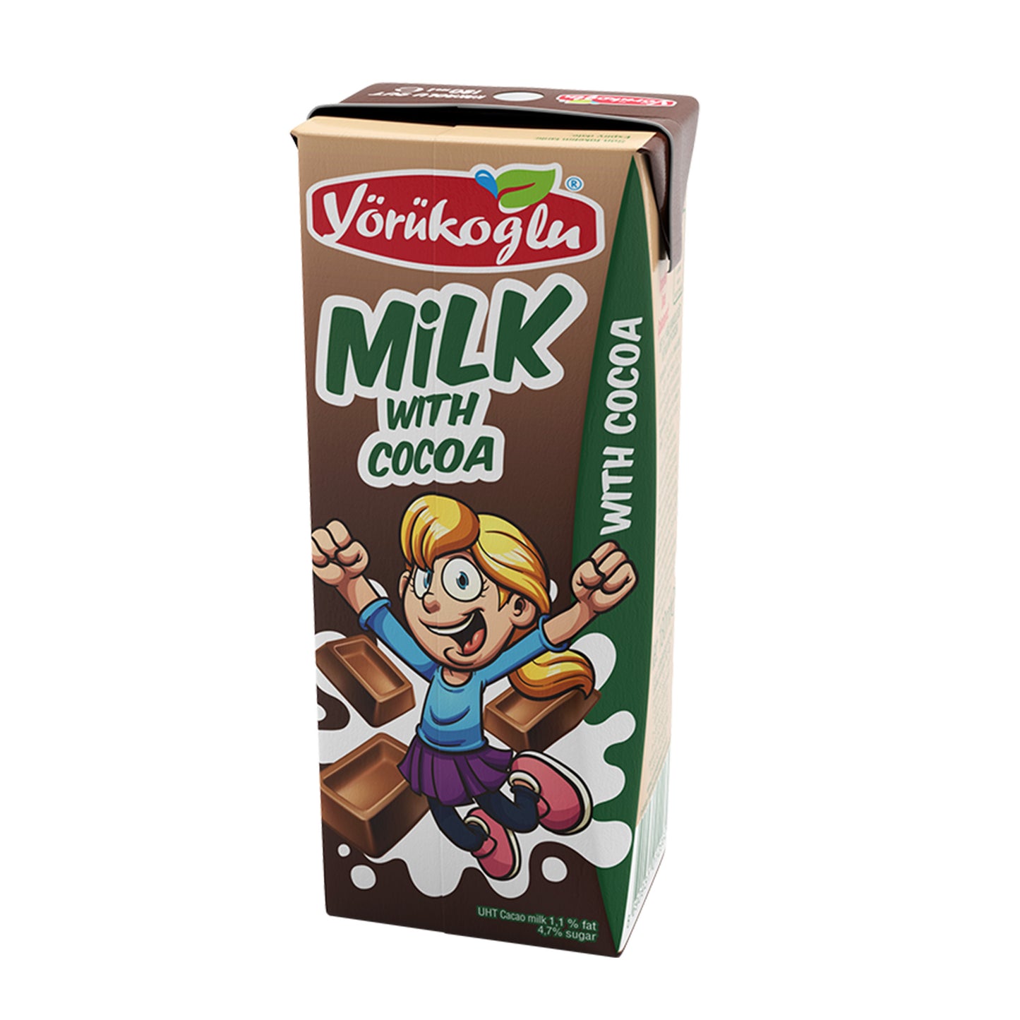 Yorukoglu Milk w Cocoa 180 ml