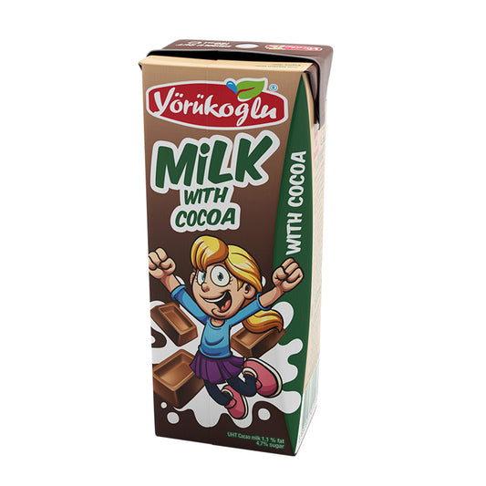 Yorukoglu Milk w Cocoa 180 ml