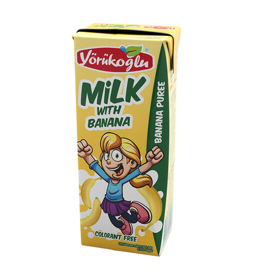 Yorukoglu Milk w Banana 180 ml