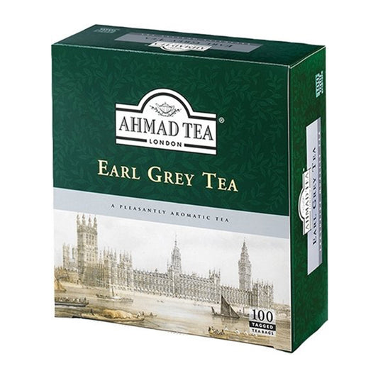 Ahmad Tea Earl Grey 100 Tagged Tea Bags 200 gr
