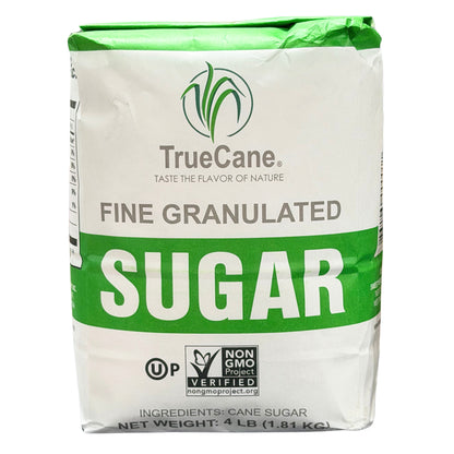 TrueCane Fine Granulated Sugar 4 Lb