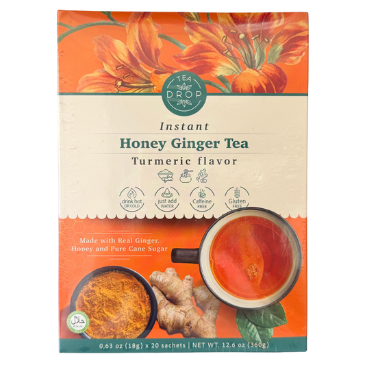 Tea Drop Instant Honey Ginger Tea Turmeric18gX20 sachets