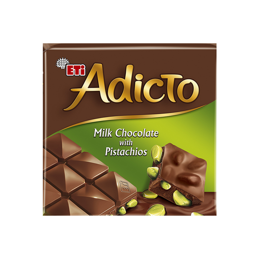 Eti Adicto Chocolate w Pistachios 60 g