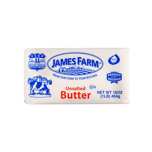 James Farm Unsalted Butter 1 Lb