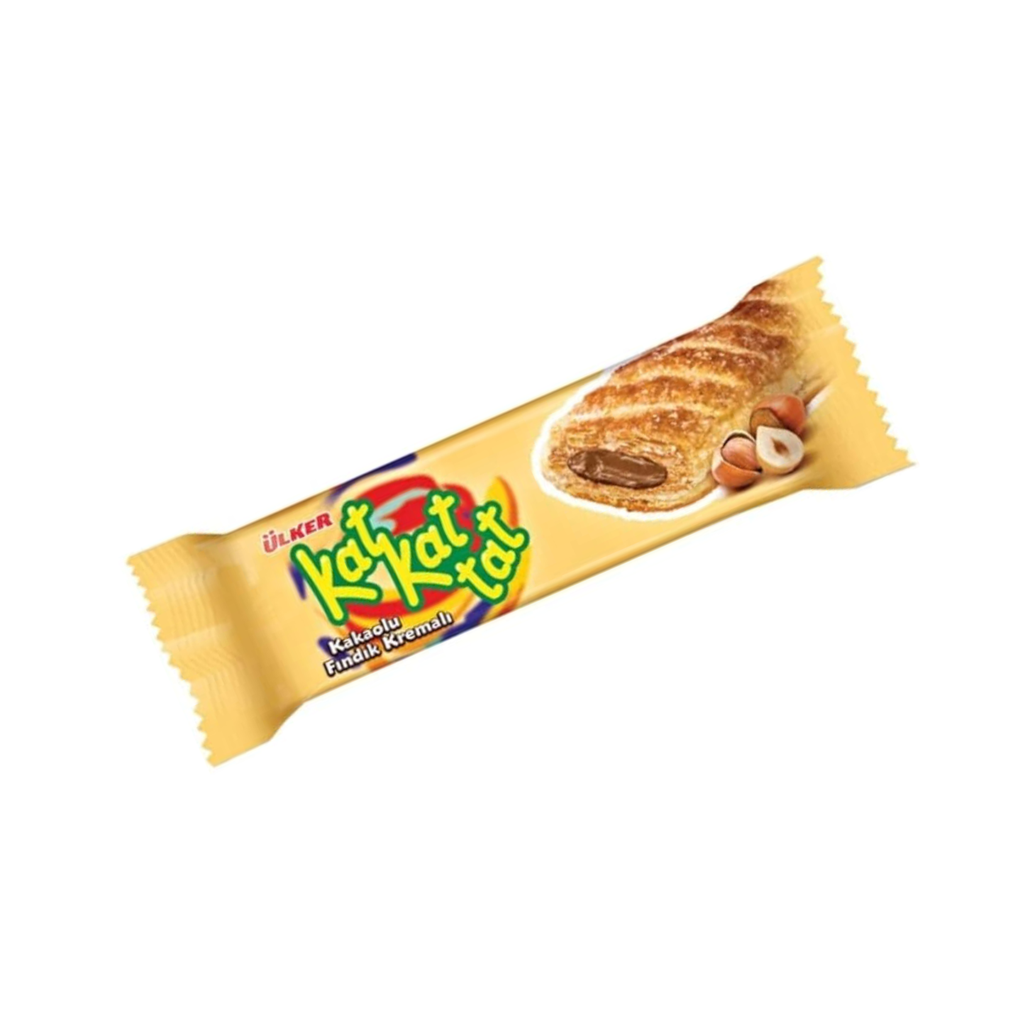 Ulker Kat Kat Hazelnut Filling Biscuit 25g