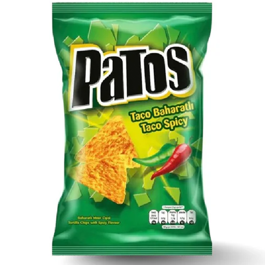Patos Taco Spicy Corn Chips 100 g