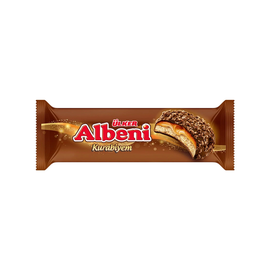 Albeni Kurabiyem Biscuit w Caramel 170 gr