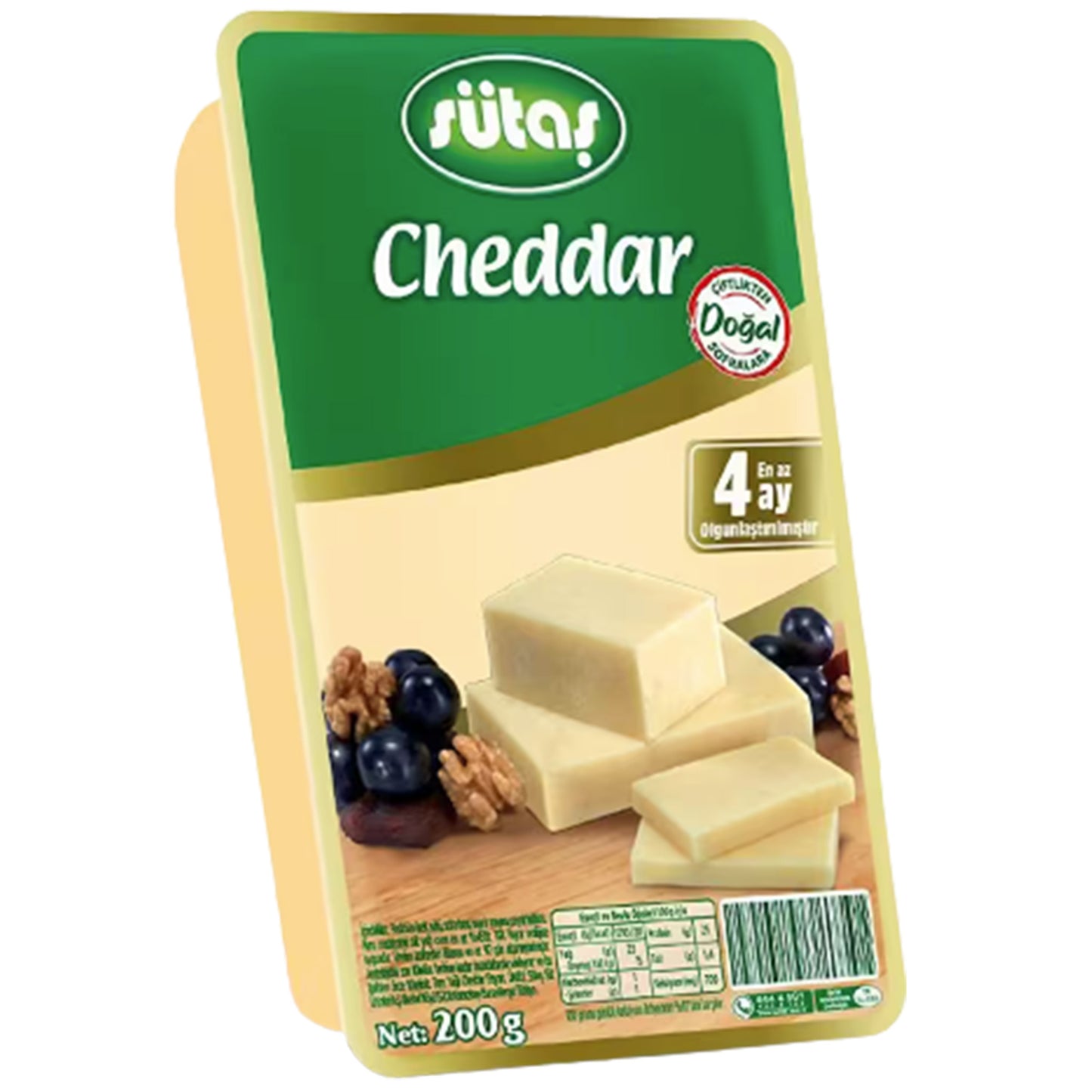 Sutas Cheddar Classic 200 gr
