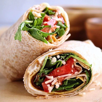 Toufayan | Wholesome Wheat Wraps, Seed Oil Free, 6 Count | 11 oz (312 g)