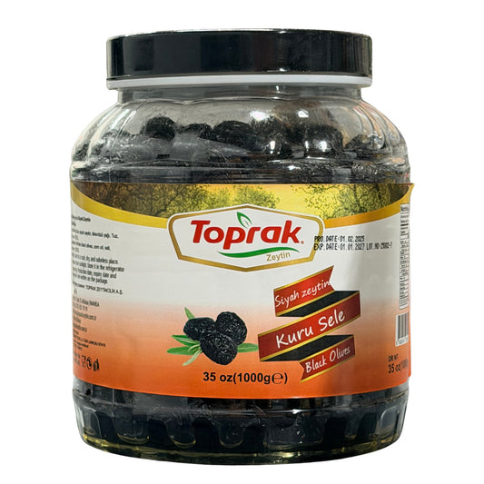 Toprak Black Olives Kuru Sele 1000 g