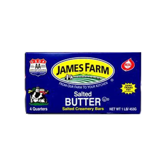 James Farm Salted Butter 1 Lb
