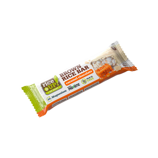 RiceUp Brown Rice Bar Caramel Chocolate 18 g