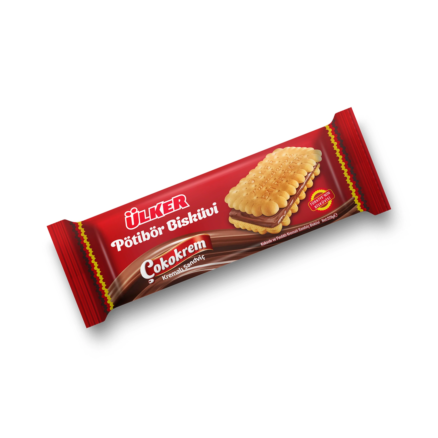 Ulker Potibor Biscuit Cream Sandwich 229 gr
