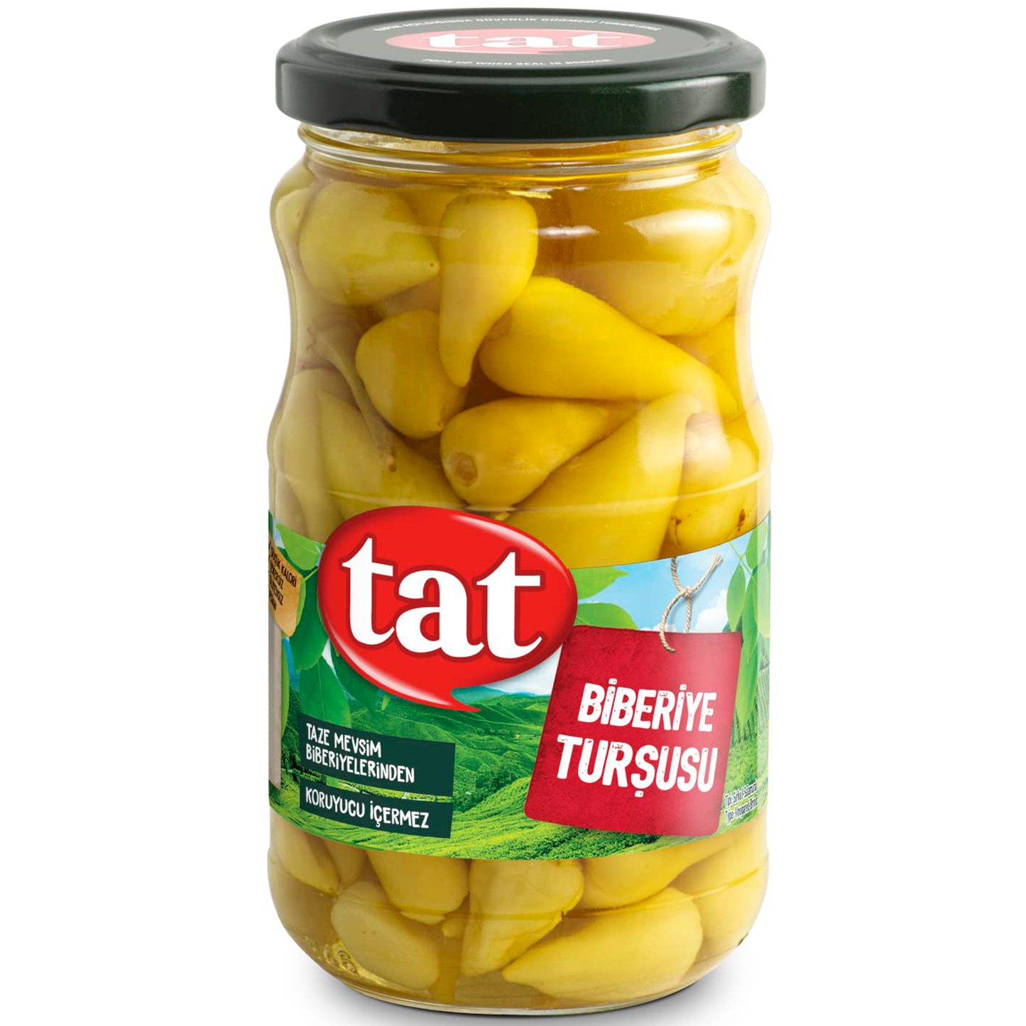 Tat Hot Yellow Pickled Peppers 330 gr