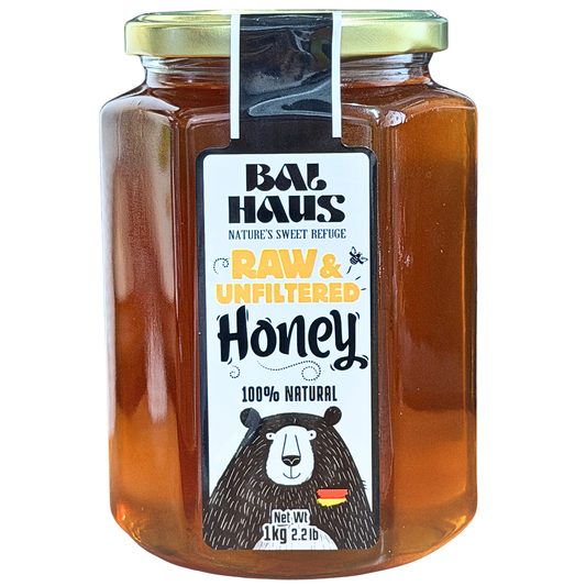 Balhaus Raw & Unfiltered Honey 1000 gr