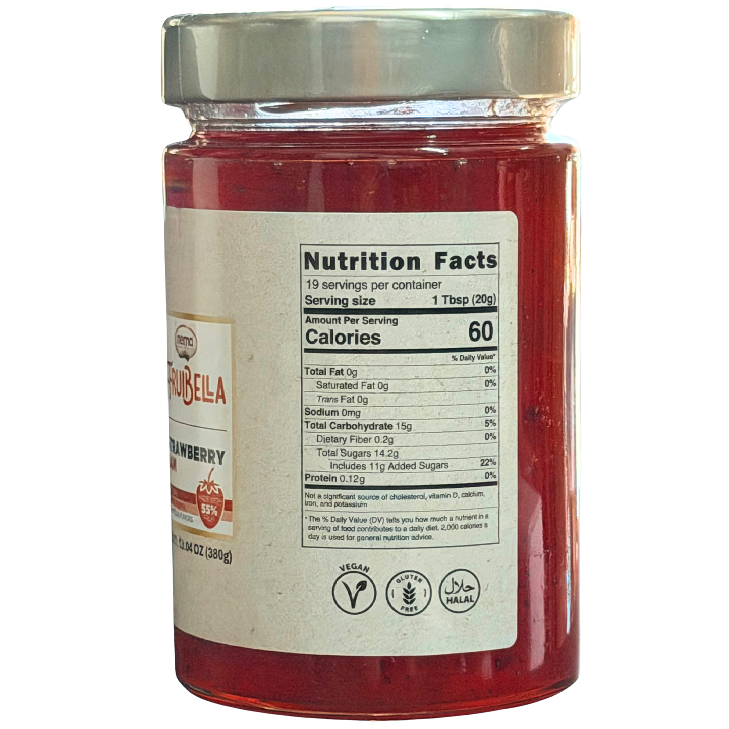 Nema Fruibella Strawberry Jam 380 gr