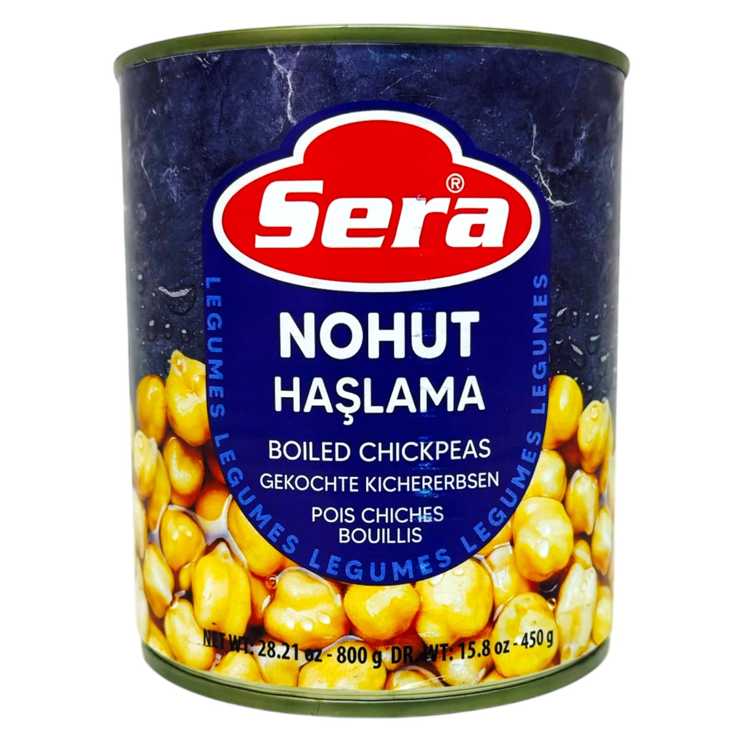 Sera Boiled Chickpeas 800 gr