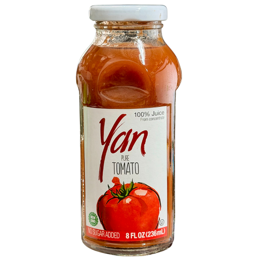 Yan Tomato 100%Juice Cold Pressed No Sugar 8 oz(236 ml)