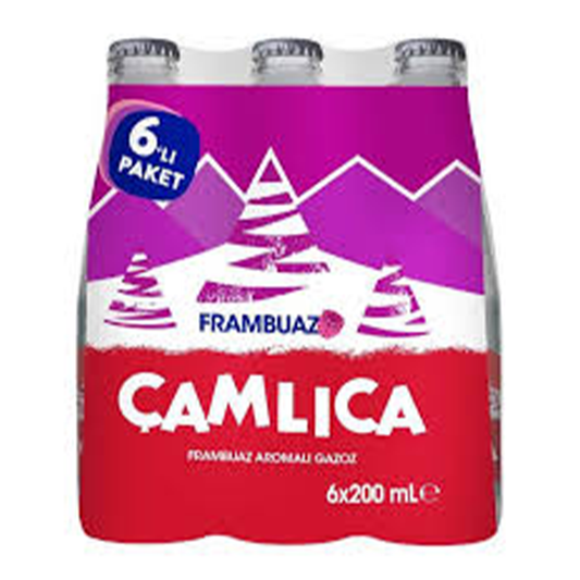 Camlica Raspberry Flavoured Soft Drink 6x200 ml